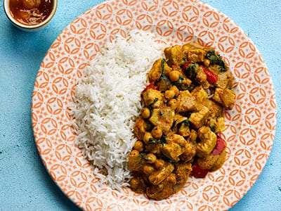 Quorn curry hot sale