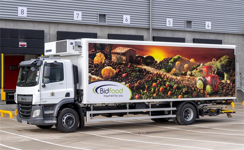 bidfood lorry